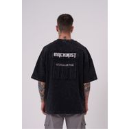 Machinist Be Bold Be You Asphalt Yıkmalı Oversize Erkek T-shirt