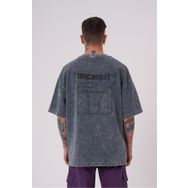 Machinist Be Bold Be You Ghost Spotted Yıkmalı Oversize Erkek T-shirt