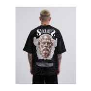 Machinist Premium Socrates Black Oversize Erkek T-shirt