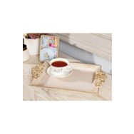 Madame Coco Barroco Soft Bej 39x26 cm Büyük Tepsi