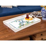 Madame Coco Rimini Dikdörtgen 1 Adet 52x39 cm Örgü Tepsi