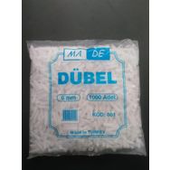 Made 6 mm 1000 Adet Plastik Dübel