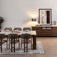 Madera Yemek Odası Takımı, 220 Cm Masa
