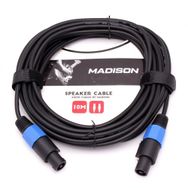 Madison Speakon Jack 10 Metre - Siyah Hoparlör Kablosu