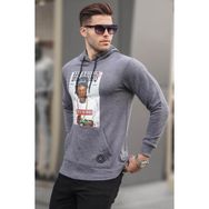 Madmext 2780 Gri Erkek Sweatshirt