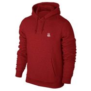 Madmext 2815 Bordo Kapşonlu Çizgili Erkek Sweatshirt