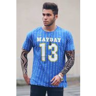 Madmext 3008 Saks Erkek T-shirt