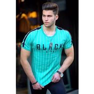 Madmext 3083-1 Yeşil Erkek T-shirt