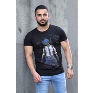 Madmext 4028 Siyah Erkek T-shirt