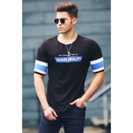 Madmext 4030 Siyah Erkek T-shirt