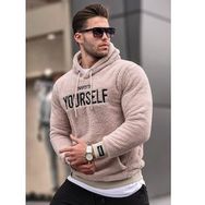 Madmext 4390 Camel Peluş Swetshirt