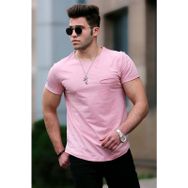 Madmext 4474 Pudra Erkek T-Shirt