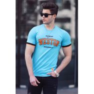 Madmext 4593 Turkuaz Erkek T-shirt