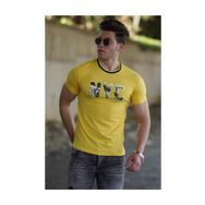 Madmext 4606 Sarı Erkek T-shirt