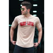 Madmext 4630 Camel Erkek Tişört
