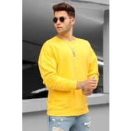 Madmext 4782 Sarı Erkek Sweatshirt