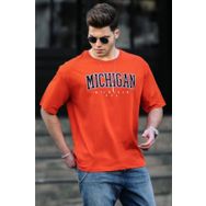 Madmext 4957 Turuncu Erkek T-shirt