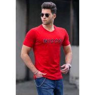 Madmext 4963 Kırmızı Erkek T-shirt
