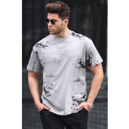 Madmext 5207 Gri Erkek T-shirt