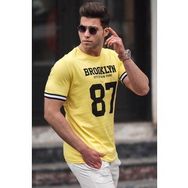 Madmext 5230 Sarı Erkek T-shirt