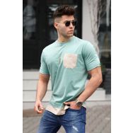 Madmext 5353 Çağla Yeşili Erkek T-shirt