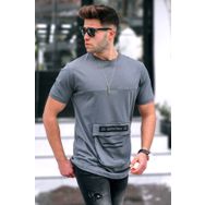 Madmext 5359 Baskılı Füme T-Shirt