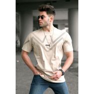 Madmext 5369 Bej T-Shirt