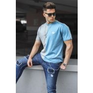 Madmext 5398 Erkek Baskılı Siyah T-shirt