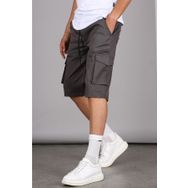 Madmext 5473 Füme Basic Kargo Cep Erkek Kapri Şort