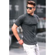 Madmext 5684 Antrasit Erkek T-shirt