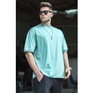 Madmext 5803 Mint Yeşili Oversize T-shirt