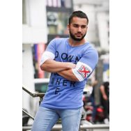 Madmext MAD4010 Saks Erkek Tişört
