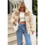 Madmext MG1371 Peluş Oversize Mont