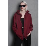 Madmext MG1900 Bordo Kadın Sweatshirt