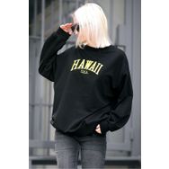 Madmext MG1922 Siyah Kadın Sweatshirt
