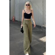 Madmext MG1980 Yeşil Kadın Pantolon