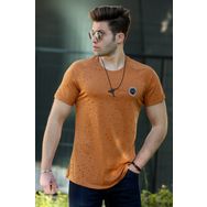 Madmext T4002 Camel Erkek T-shirt