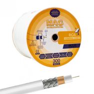 Mag RG6/U4 Plus Trisheild 300 m Anten Kablosu