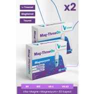 Mag-ThreeOn Magnezyum Vitamin 2x60 Kapsül