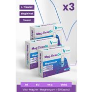 Mag-ThreeOn Magnezyum Vitamin 3x60 Kapsül