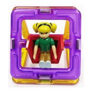 Magformers 6 Parça Mıknatıslı Mini Oyun Seti Girl