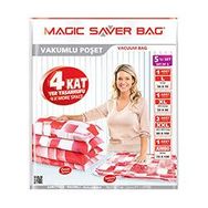 Magic Saver Bag 5'li Bagaj Vakumlu Poşet Seti 1