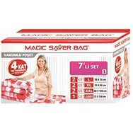 Magic Saver Bag 7'li Vakumlu Poşet Seti 1