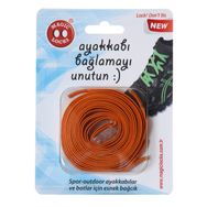 Magiclocks 14B1 ML Unisex Turuncu Ayakkabı Bağcığı