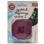 Magiclocks 20B1 ML Unisex Mor Ayakkabı Bağcığı