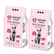 Magicsand Cat Litter Bebe Pudralı İnce Taneli 2x10 lt Kedi Kumu