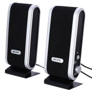 Magicvoice HY-218 Siyah 1+1 İnce Tasarım USB 2.0 Hoparlör