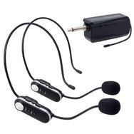 Magicvoice MV-1307HH 2 Headset Şarjlı Kablosuz Uhf Telsiz Mikrofon