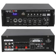 Magicvoice MV-520 15W Usb/Sd/Bluetooth 1 Mikrofon Girişli Trafosuz Amfi