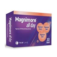 Magnimore All Day 30 Tablet Magnezyum ve P5P (Vitamin B6) İçeren Takviye Edici Gıda